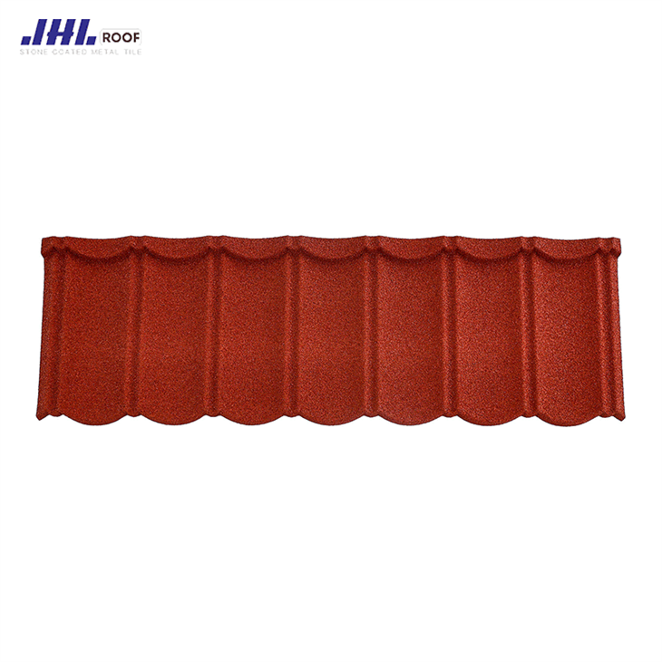Popularity Colored Stone Caoted Metal Tile
