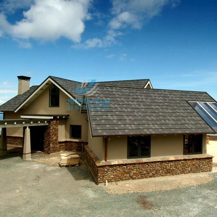 Color Coated Stone Metal Roof Tiles-Shingle Tiles