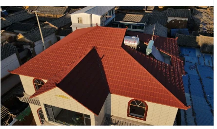 Long Lifespan Anti Rust Metal Roof Tiles high quality